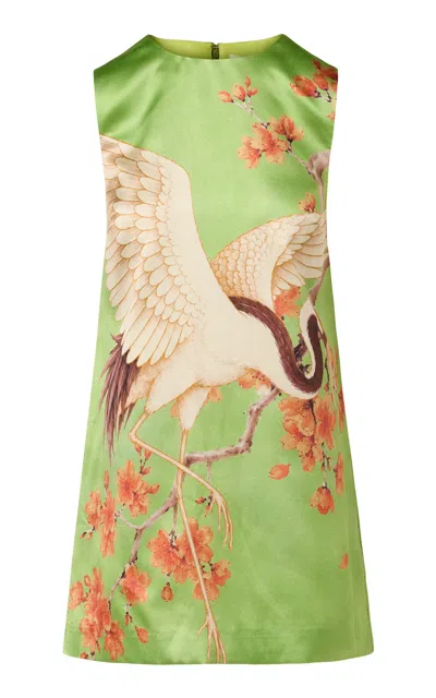Roame. Roame Sofia Mini Dress In Green