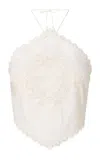 Roame. Roame Sorena Halter Cotton Top In White