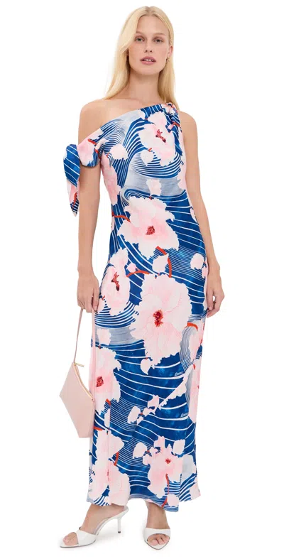 Roame. Tabitha Maxi Dress Ipanema In Blue