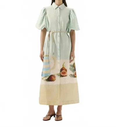 Roame. Women's Alfresco Berkley Dress In Green In Multi