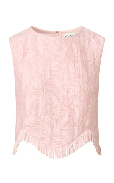 Roame. Roame Yasmin Tassel Top In Pink