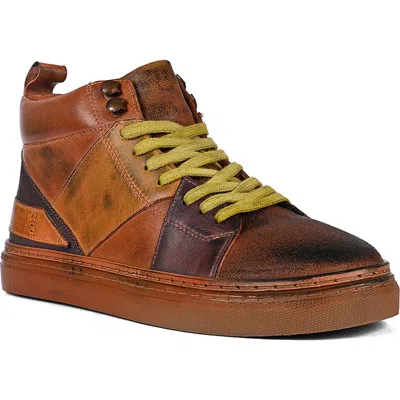 Roan Baranduin High Top Sneaker In Brown
