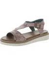 ROAN BY BED STU MARTINA WOMENS EMBELLISHED LEATHER T-STRAP SANDALS