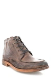 Roan Cass Distressed Leather Boot In Blue