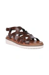Roan Centrist Sandal In Brown