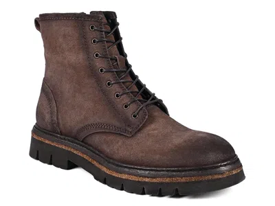 Roan Duty Combat Boot In Brown