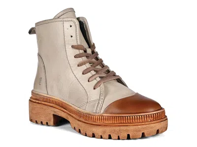 Roan Kinship Combat Boot In Brown