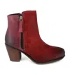 ROAN LINA BOOTIE IN BURGUNDY