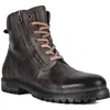 Roan Lowell Combat Boot In Black