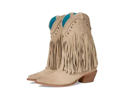 ROAN WOMEN'S SETUP FRINGE WESTERN BOOTS IN BONE