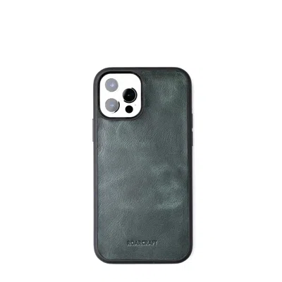 Roarcraft Green Iphone Leather Case - Emerald