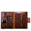 Roarcraft Leather Macbook Organizer - Brown In Brown