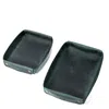 Roarcraft Leather Valet Tray - Set Of 2 - Green In Green