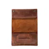 Roarcraft Men's Brown Leather Tobacco Pouch - Tobacco In Brown