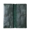 Roarcraft Men's Double Phone Long Wallet - Green In Green
