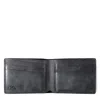 Roarcraft Men's Grey Classic Bifold Leather Wallet - Pergamon - Gray In Gray
