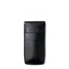Roarcraft Men's Handmade Flap Covered Leather Watch Case - Black In Black