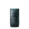 Roarcraft Men's Handmade Flap Covered Leather Watch Case - Green In Green