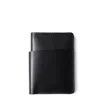 Roarcraft Men's Vertical Wallet With Cash Pocket - Black In Black