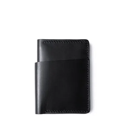 Roarcraft Men's Vertical Wallet With Cash Pocket - Black