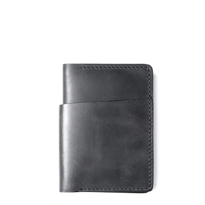 Roarcraft Men's Vertical Wallet With Cash Pocket - Grey In Gray