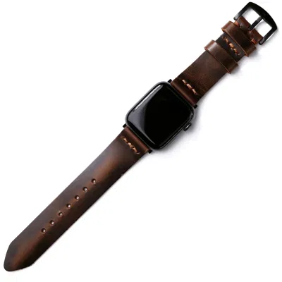 Roarcraft Women's Apple Watch Leather B& - Antique Brown