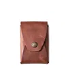 Roarcraft Women's Brown Envelope Card Holder - Efes - Tobacco In Brown