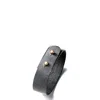 Roarcraft Women's Grey Adjustable Minimalist Leather Bracelet - Gray In Gray