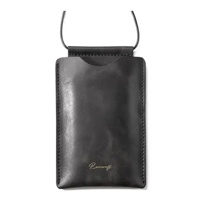 Roarcraft Women's Grey Slim Phone Bag - Coal In Gray