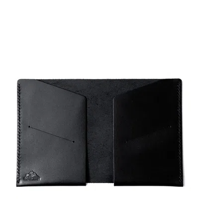 Roarcraft Women's Leather Passport Sleeve - Teos - Black