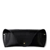 Roarcraft Women's Leather Sunglasses Case - Black In Black