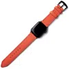 Roarcraft Women's Yellow / Orange Vegtan Leather Apple Watch Strap - Orange In Yellow/orange