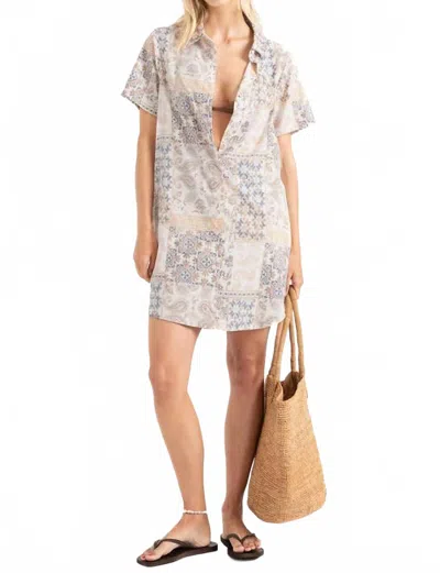 Roark Bless Up Dress In Eggshell In Neutral