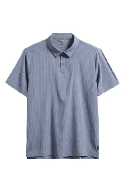 Roark Bless Up Polo Shirt In Gray