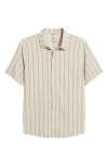 Roark Bless Up Short Sleeve Button-up Shirt In Animal Print