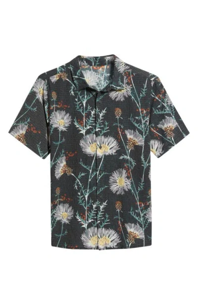 Roark Bless Up Short Sleeve Button-up Shirt In Multi