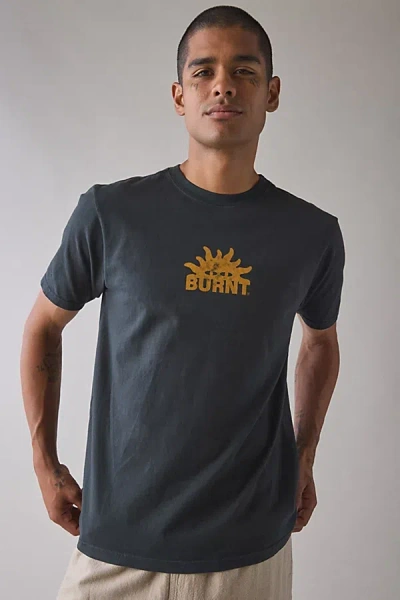 Roark Burnt Graphic Tee In Black, Men's At Urban Outfitters