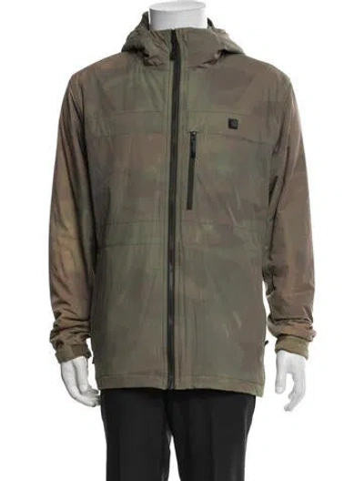 Pre-owned Roark Camouflage Print Jacket In Green