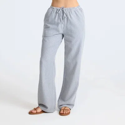 Roark Costa Straight Leg Pant In Neptune In Blue
