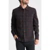 Roark Crossroads Organic Cotton Button-up Shirt In Brown