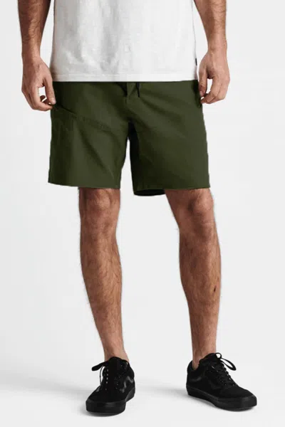 Roark Explorer Long Road Shorts In Dark Military In Multi