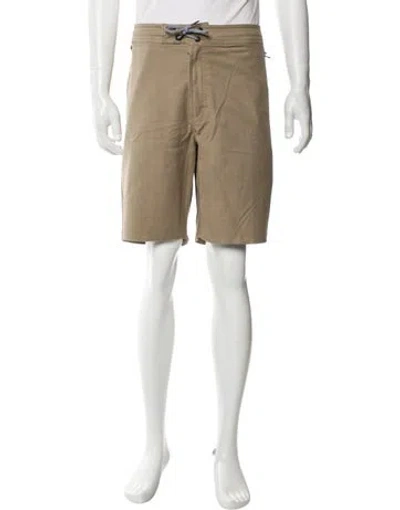 Pre-owned Roark Flat Front Shorts W/ Tags In Neutral