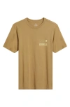 Roark Forever Roaming Graphic T-shirt In Brown