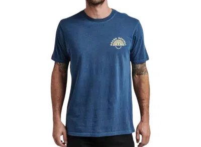 Roark Forever Roaming Premium Tee In Dark Indigo