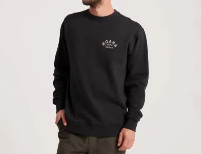 Roark Gear And Guides Crew Sweatshirt In Black
