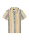 Roark Gonzo Woven Shirt In Beige