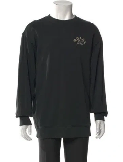 Pre-owned Roark Graphic Print Crew Neck Pullover In Multi