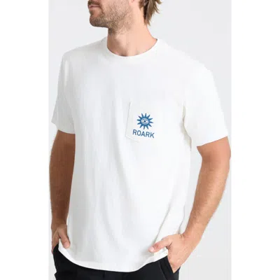 Roark Guideworks Pocket Graphic T-shirt In White
