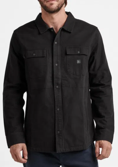 Roark Hebrides Unlined Jacket In Black