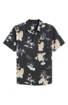 Roark Journey Floral Short Sleeve Button-up Shirt